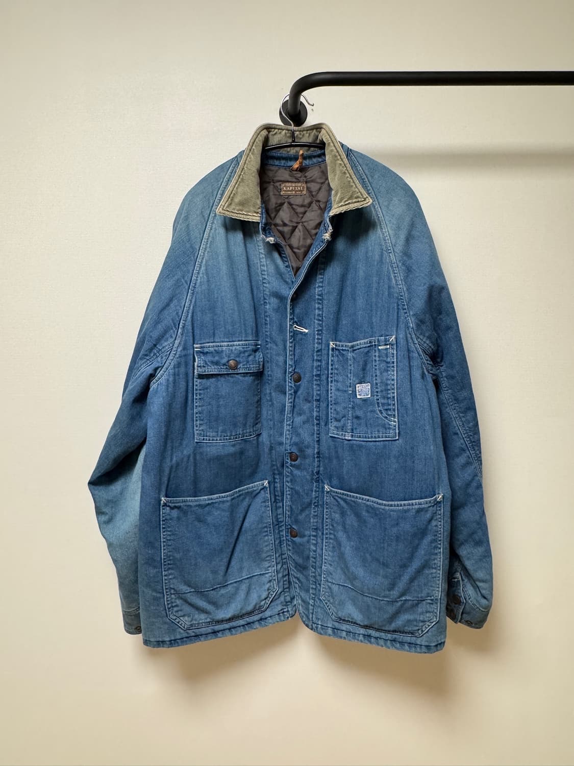 Kapital 캐피탈 8 oz. 데님 커버올 자켓 상품이미지4