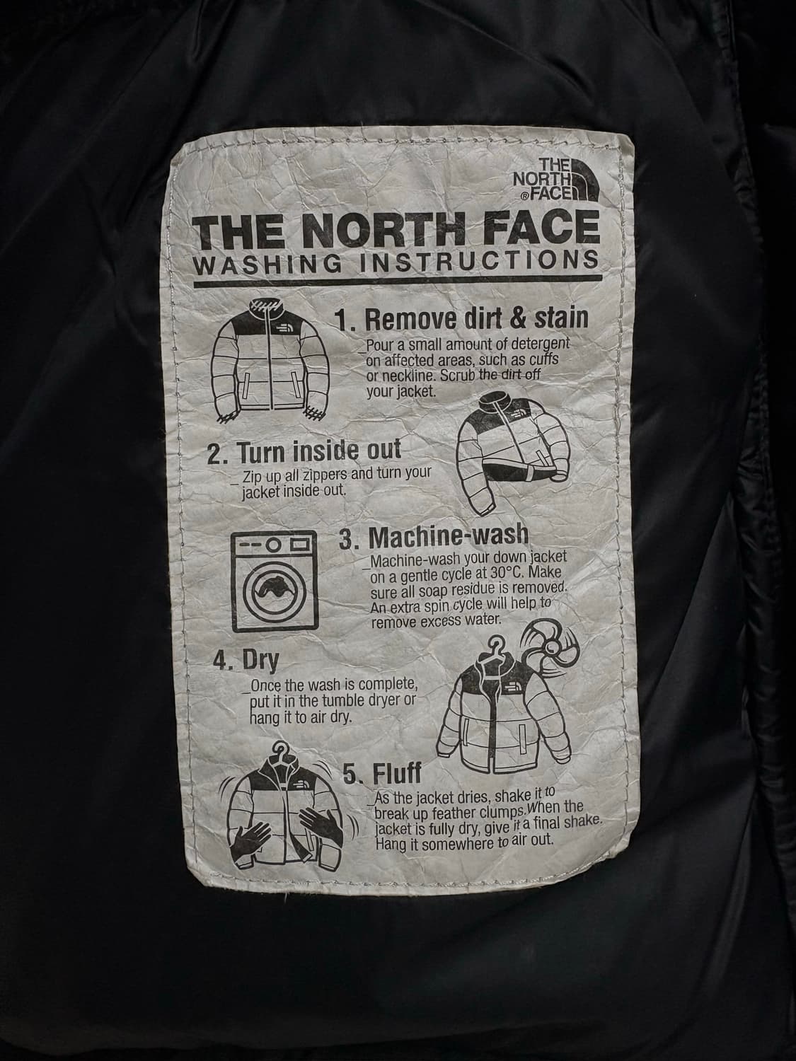 노스페이스 화이트라벨 노벨티 눕시 RDS 다운 자켓 (블랙) 상품이미지2