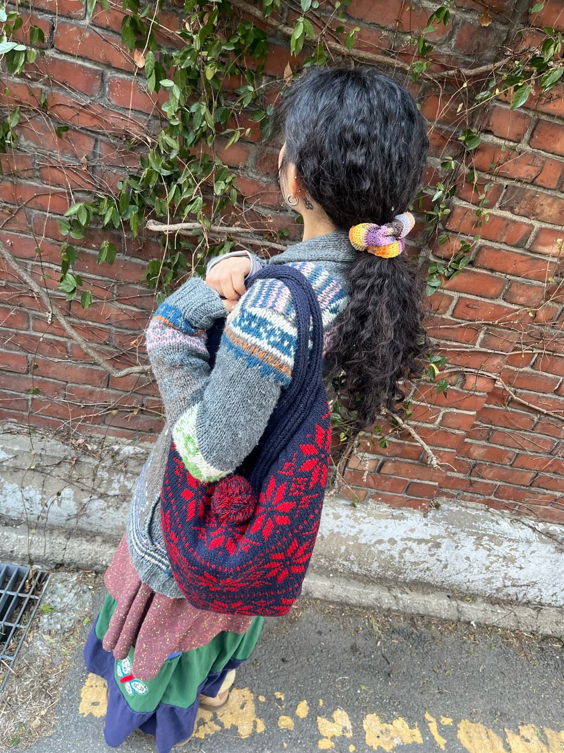 Beams boy 뜨개질 토트&백팩 상품이미지7