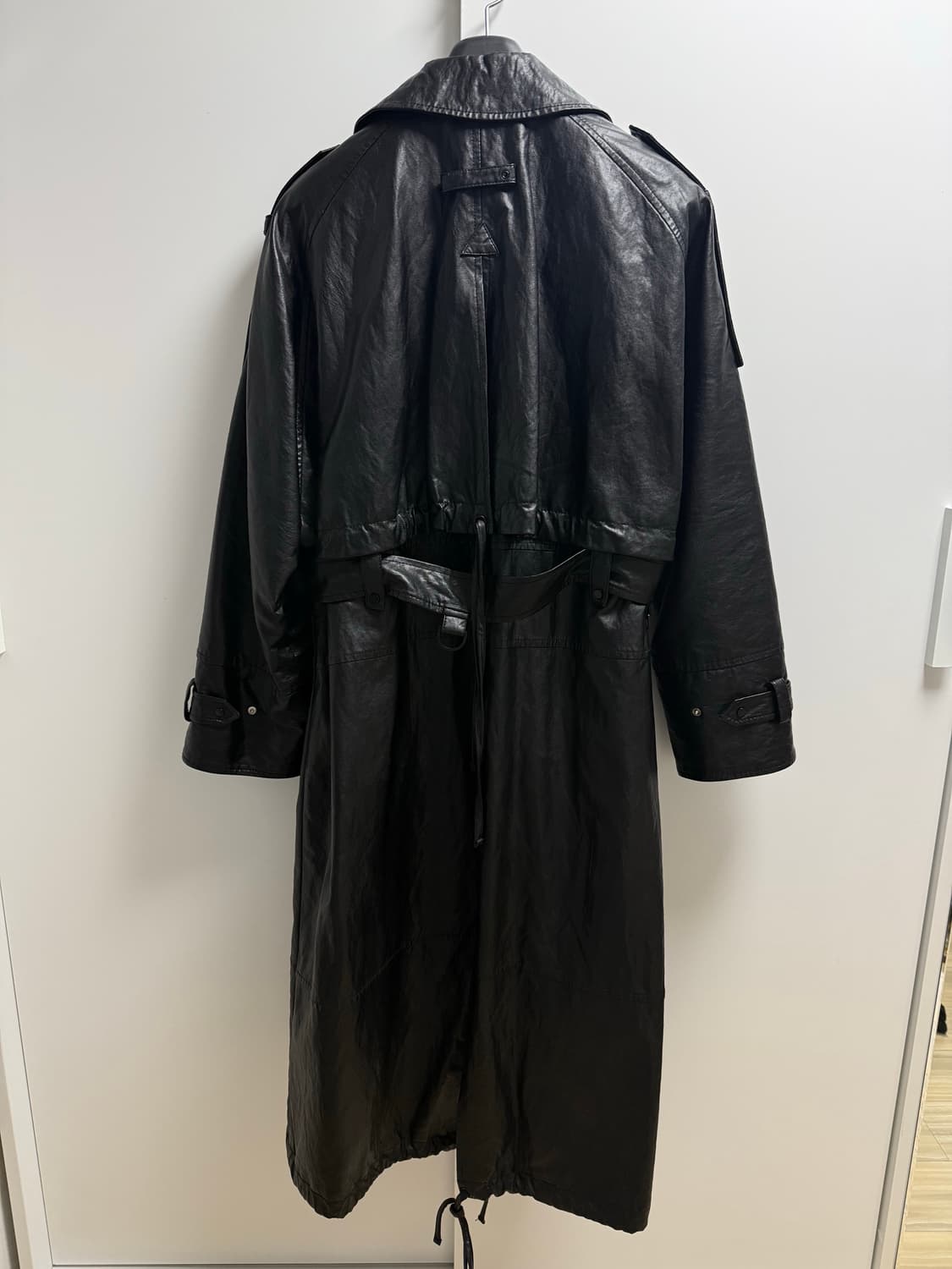 Low Classic 페이크 레더 자켓 상품이미지6