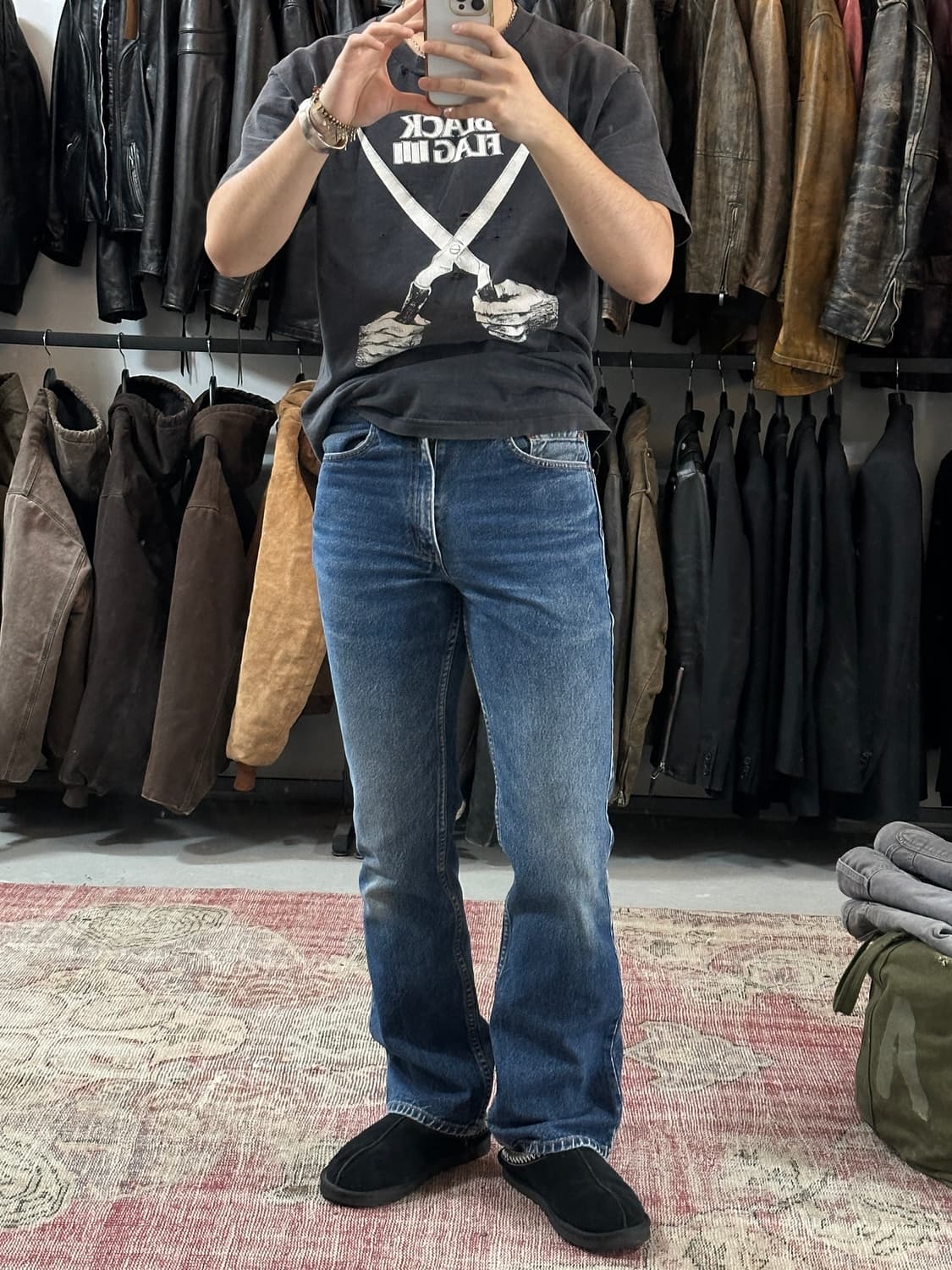 90's 빈티지 리바이스 517 부츠컷 플레어진 상품이미지2