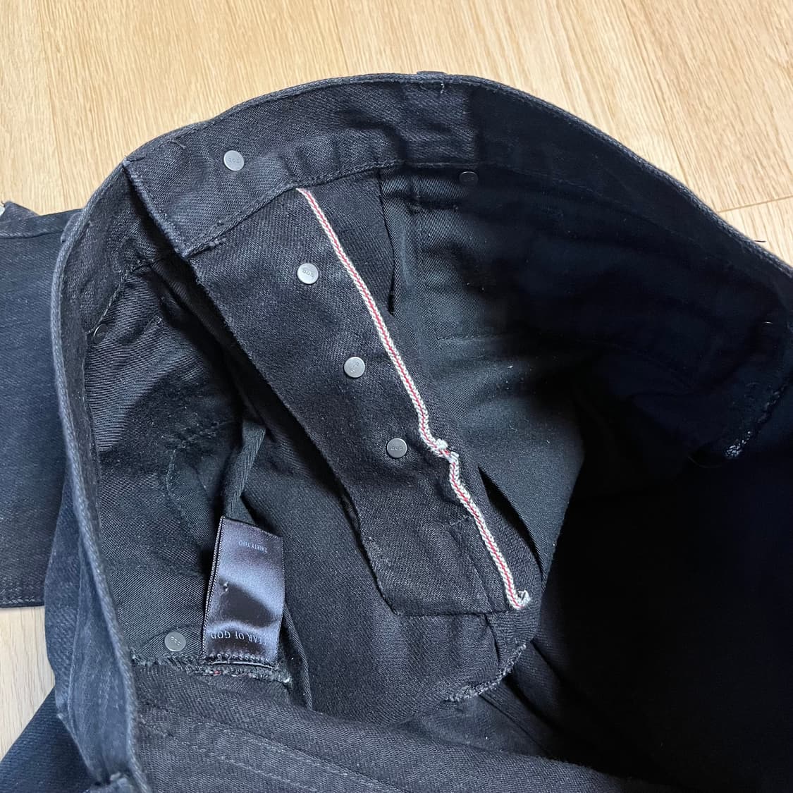 피어오브갓 4th 컬렉션 블랙 셀비지 데님 상품이미지6