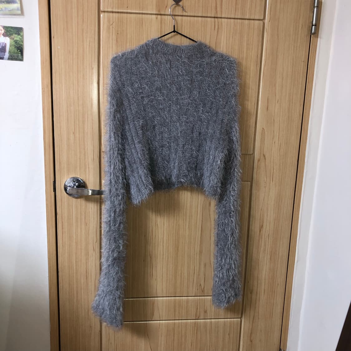 그레이 크롭 가디건 ✴️  상품이미지5