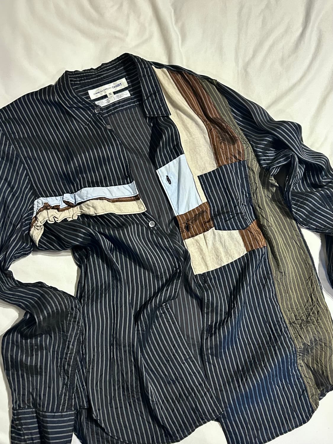 꼼데 실크 셔츠 상품이미지1