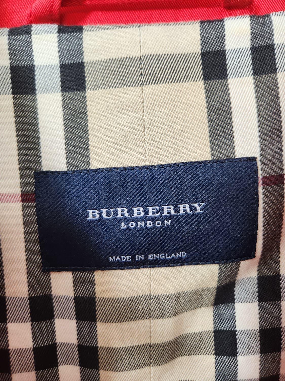 버버리Burberry 블루종자켓 M~L - J17 상품이미지4