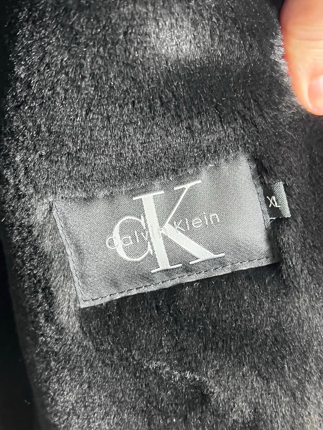 캘빈클라인 무스탕 코트 상품이미지7