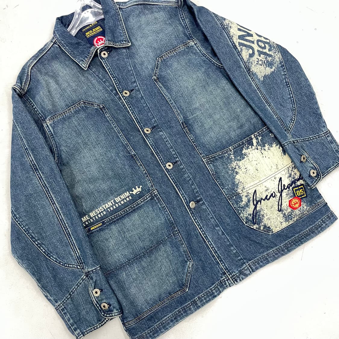 JNCO 징코 진코 90s 올드스쿨 초어 데님자켓 상품이미지3