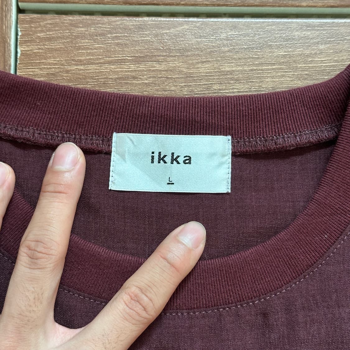 Ikka fake layered pocket 1/2 tee 상품이미지5