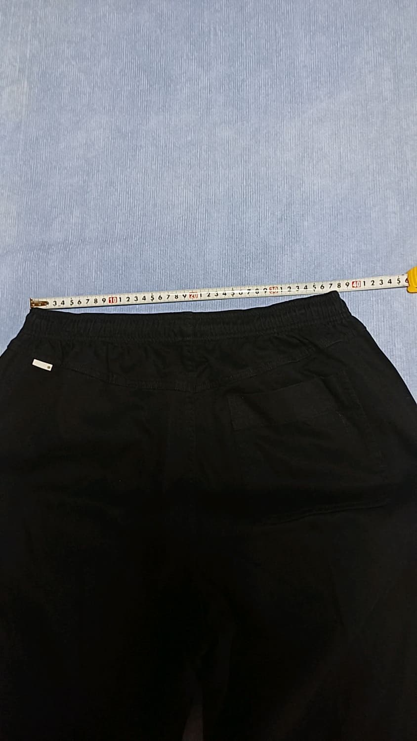 디스이즈네버댓 밴딩블랙면바지 34인치 기장105 상품이미지6