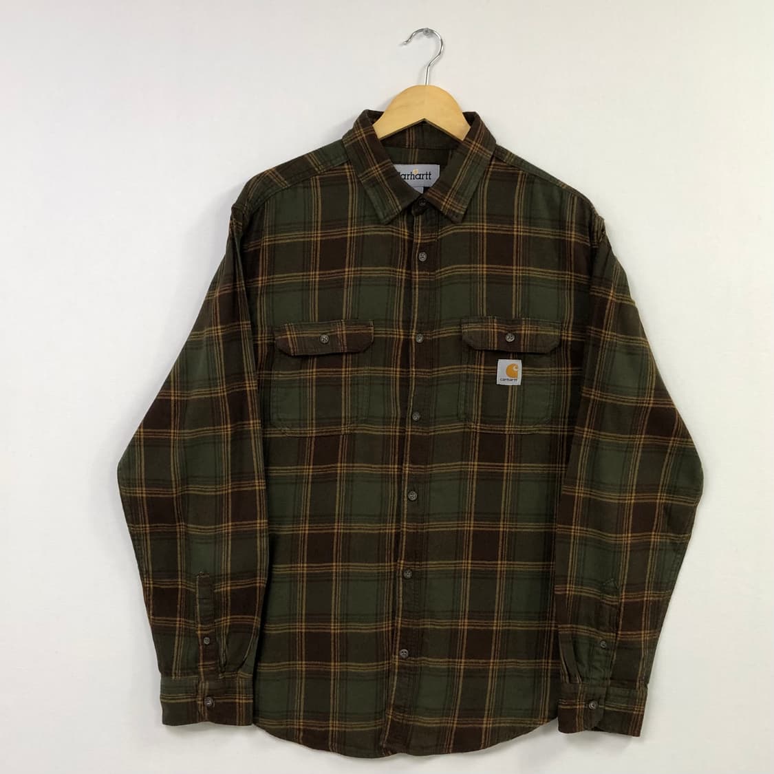 105 칼하트 체크 워크 셔츠 상품이미지2