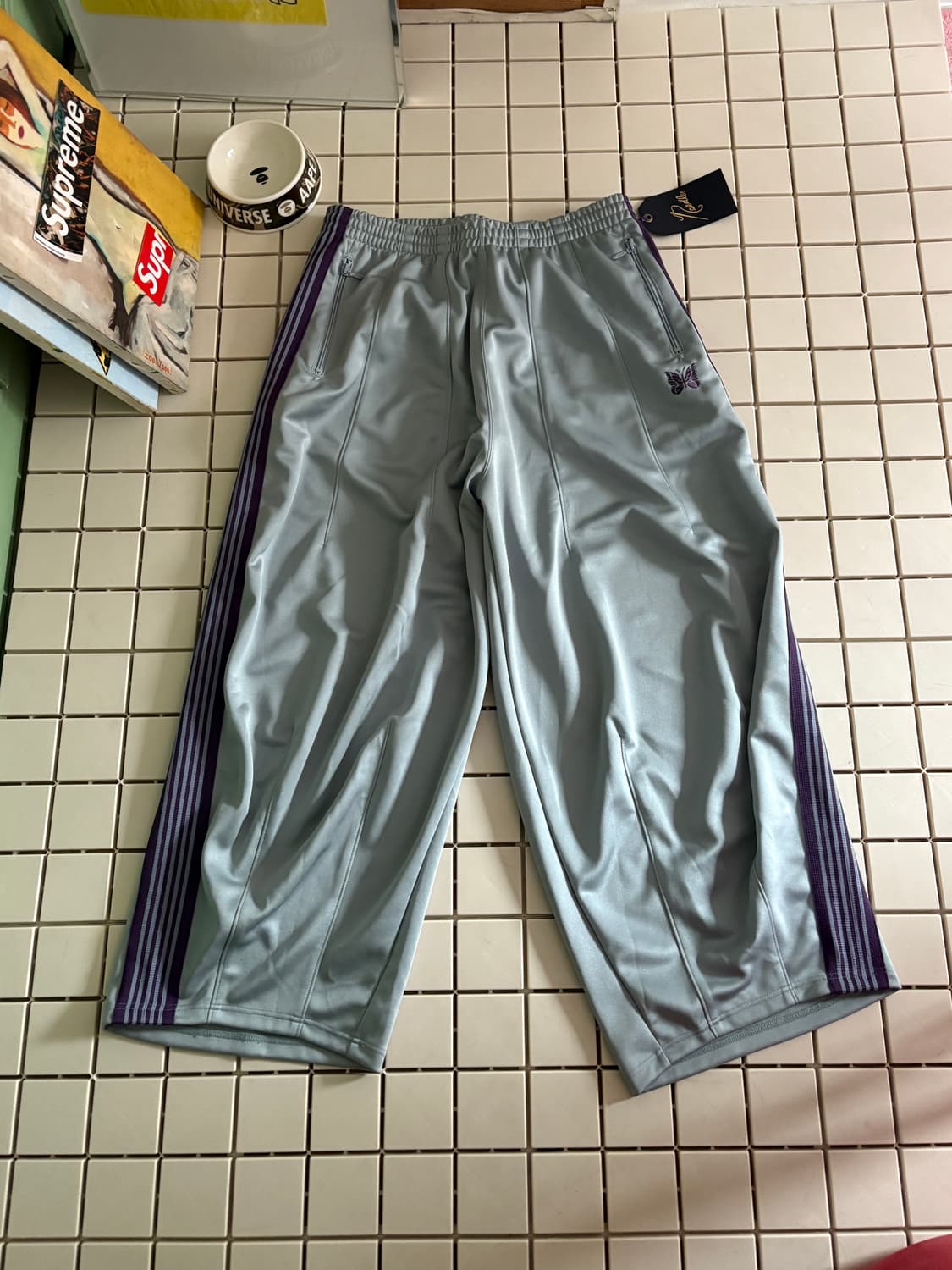 Needles 색소폰 HD 트랙팬츠 상품이미지8