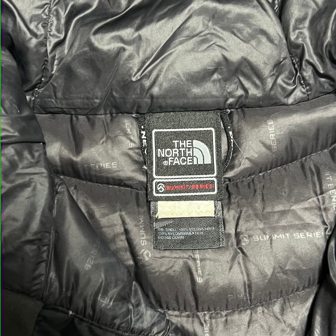M 노스페이스 써밋 800 필파워 구스다운 경량 패딩 상품이미지4