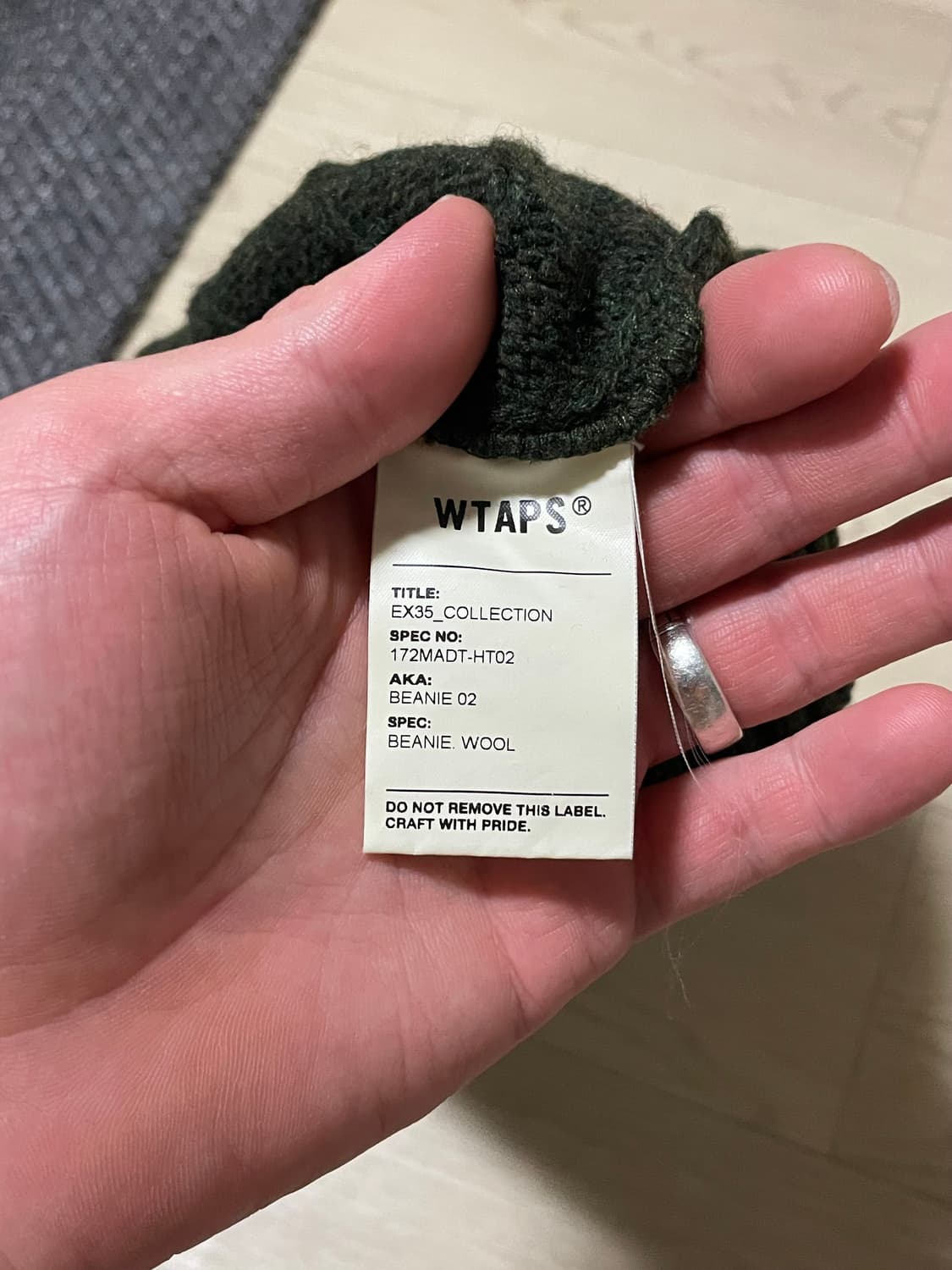 더블탭스 비니 상품이미지3