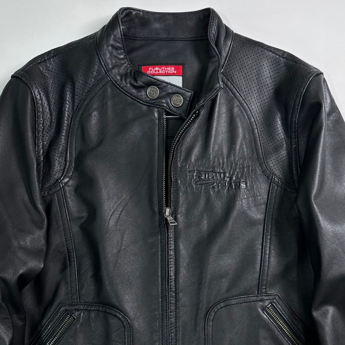 푸부 레이싱 가죽 자켓 상품이미지2