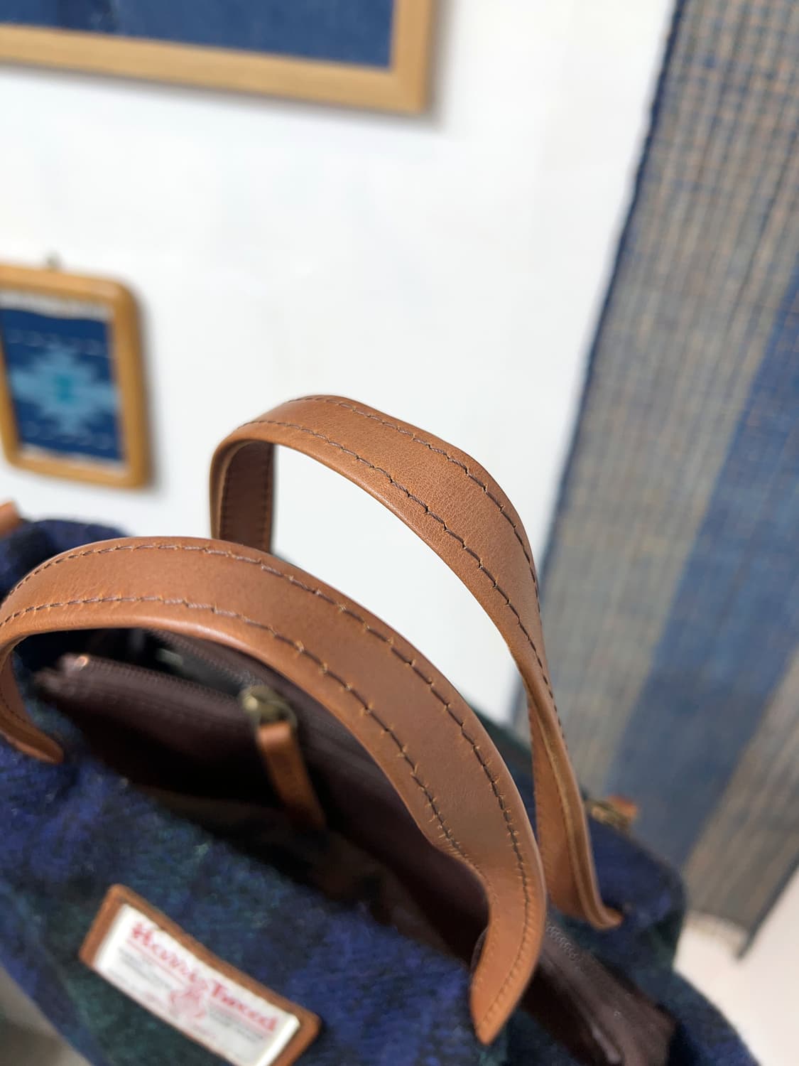 HARRIS TWEED Black Watch Bag 상품이미지6