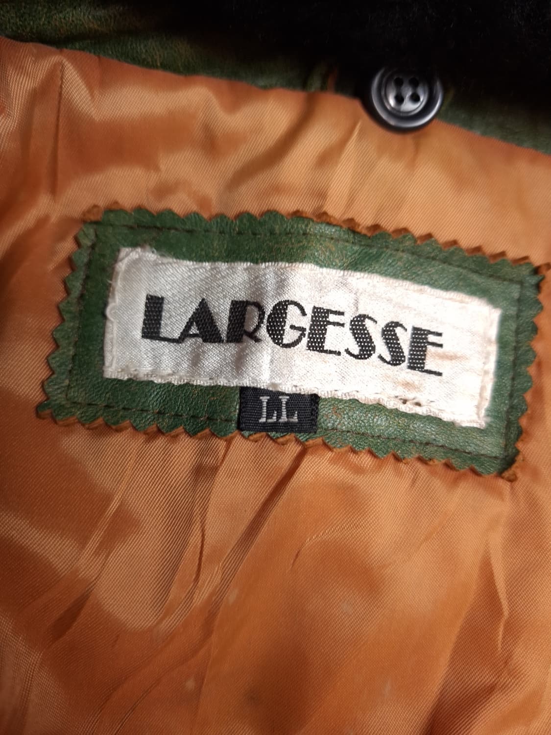 90's 일본판 빈티지 리얼레더 항공자켓 상품이미지2