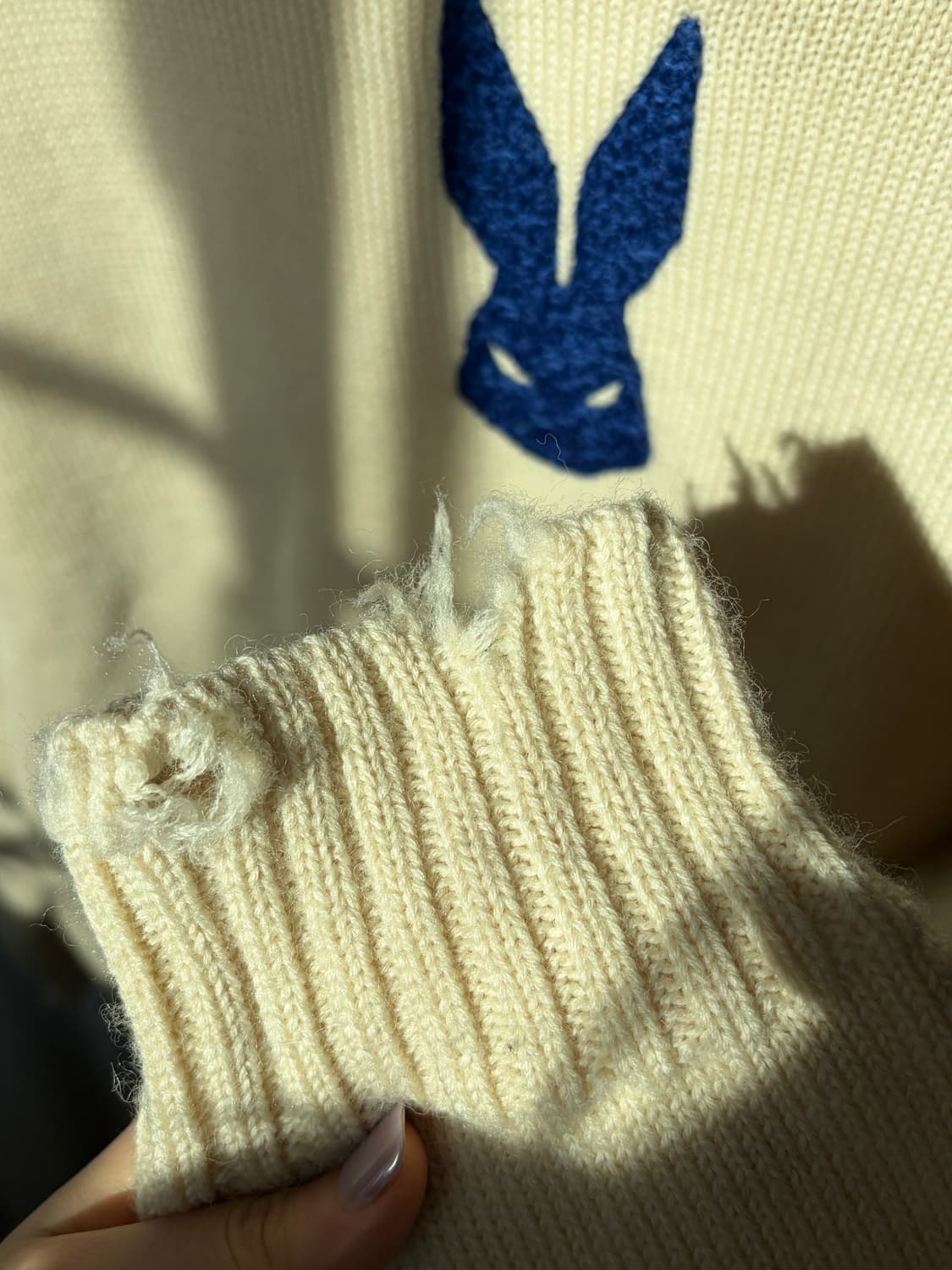 메종 마르지엘라 울니트 아이보리 XL 상품이미지3