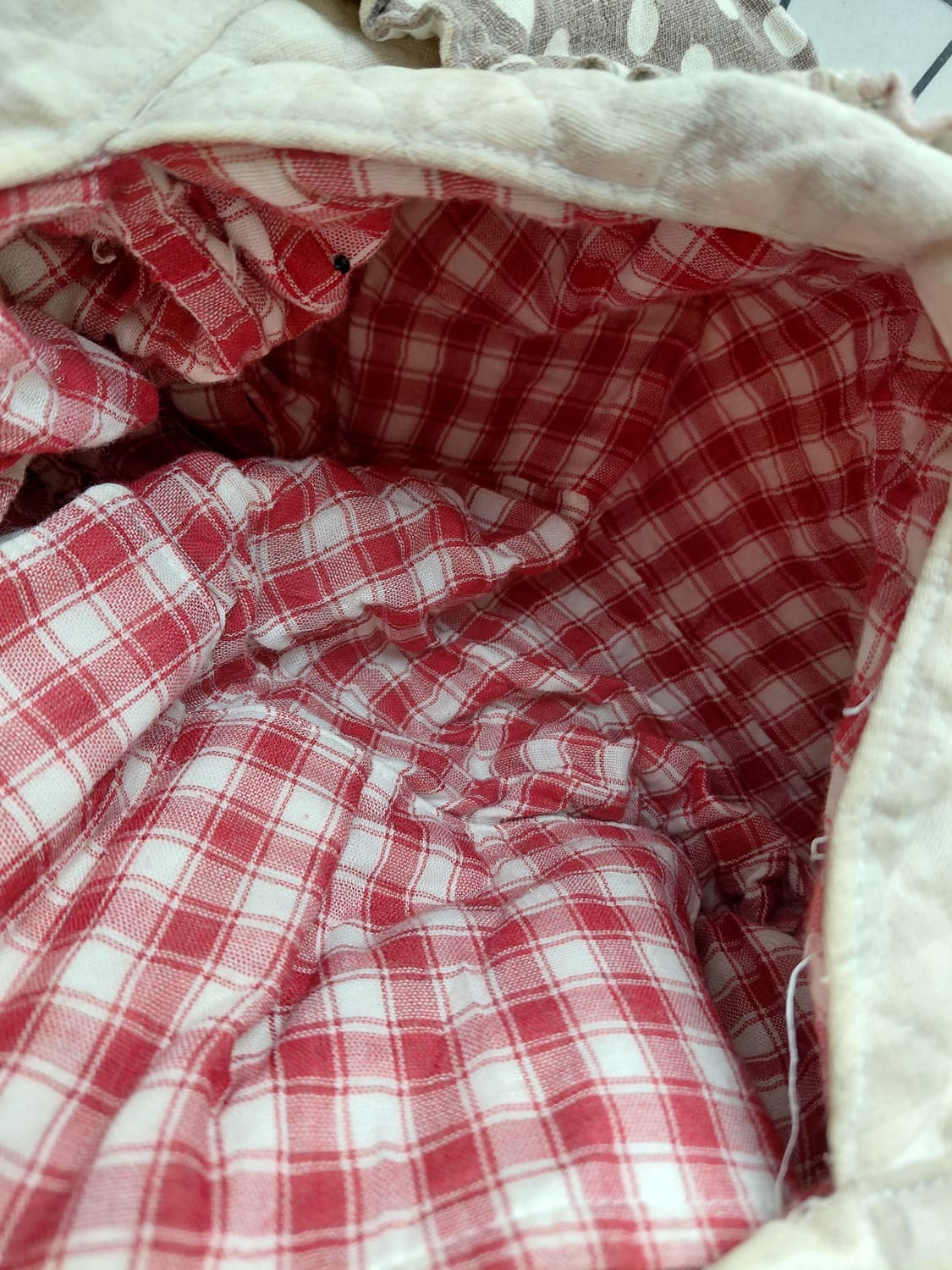 [일본빈티지] 퀼트 숄더백 크로스백 핸드메이드 가방 상품이미지5