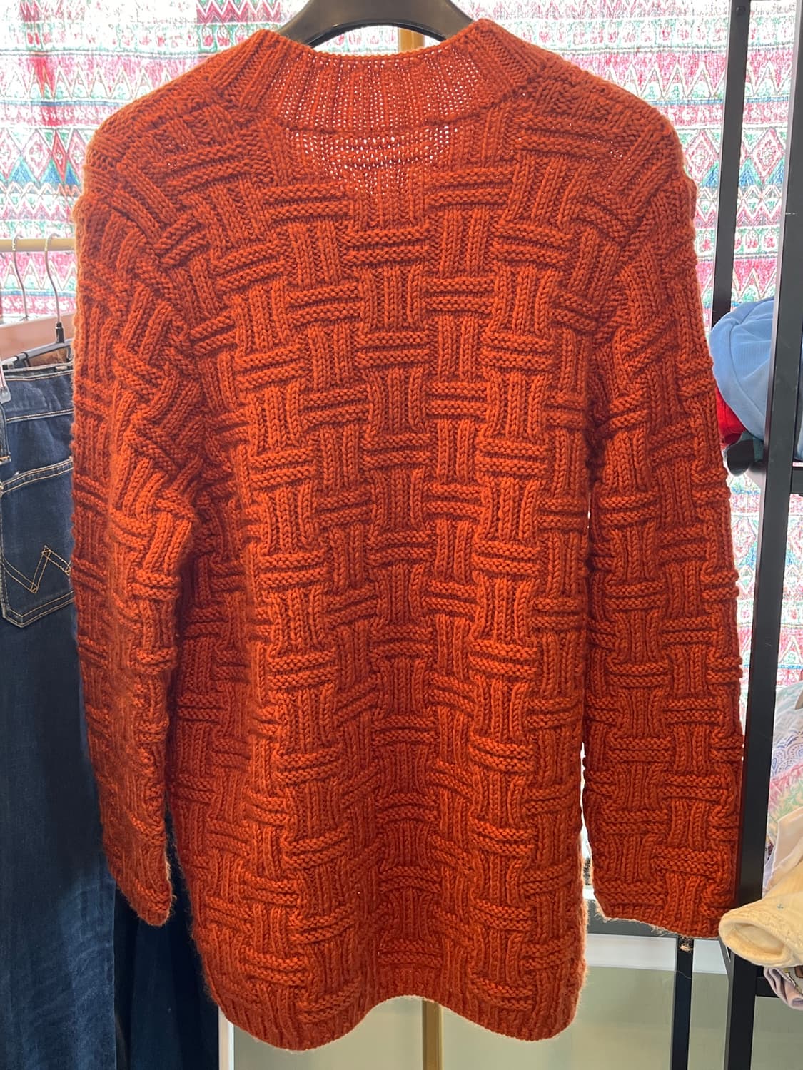Vintage 70s 니트 가디건 상품이미지2