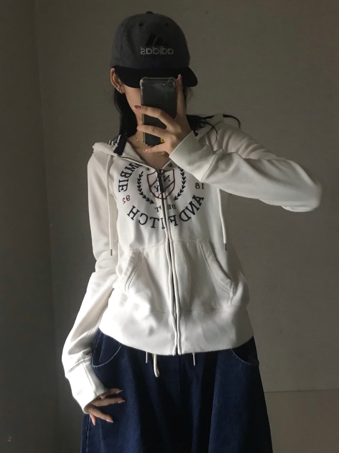 아베크롬비 아이보리 후드집업 상품이미지5