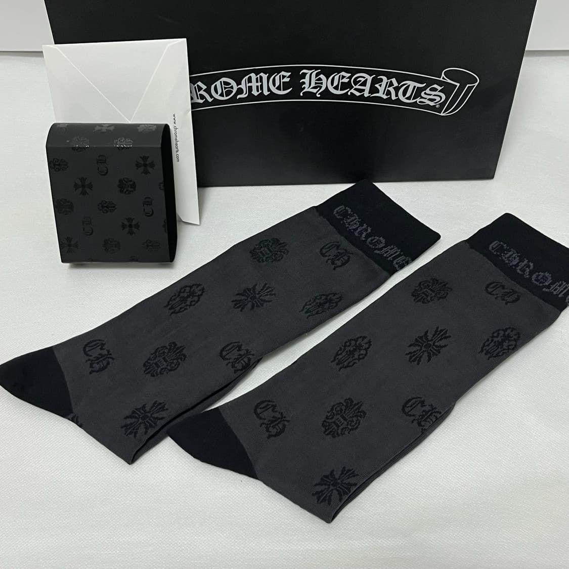 [S]크롬하츠 양말 모노그램 230-250 상품이미지1