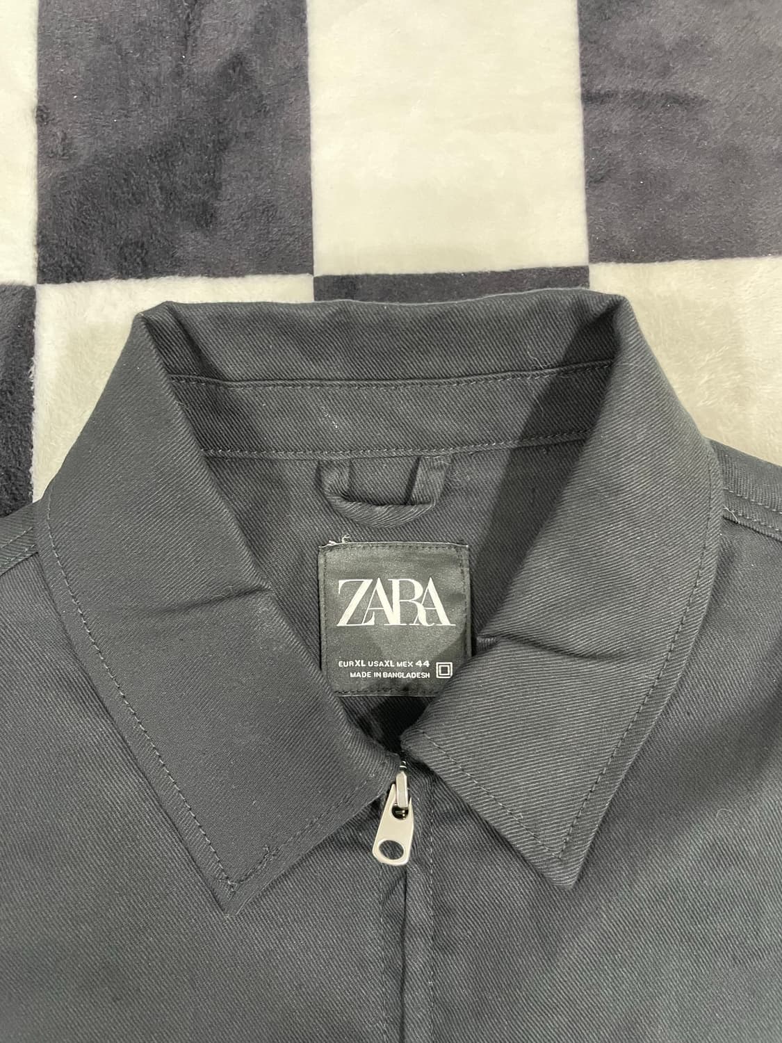 ZARA 자라 유틸리티 포켓 오버핏 집업 자켓 (XL) 상품이미지2