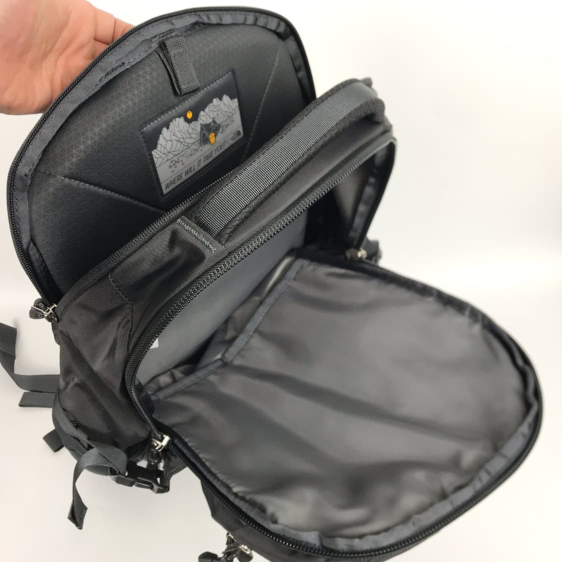 노스페이스 보레알리스 회색 백팩 가방 상품이미지7