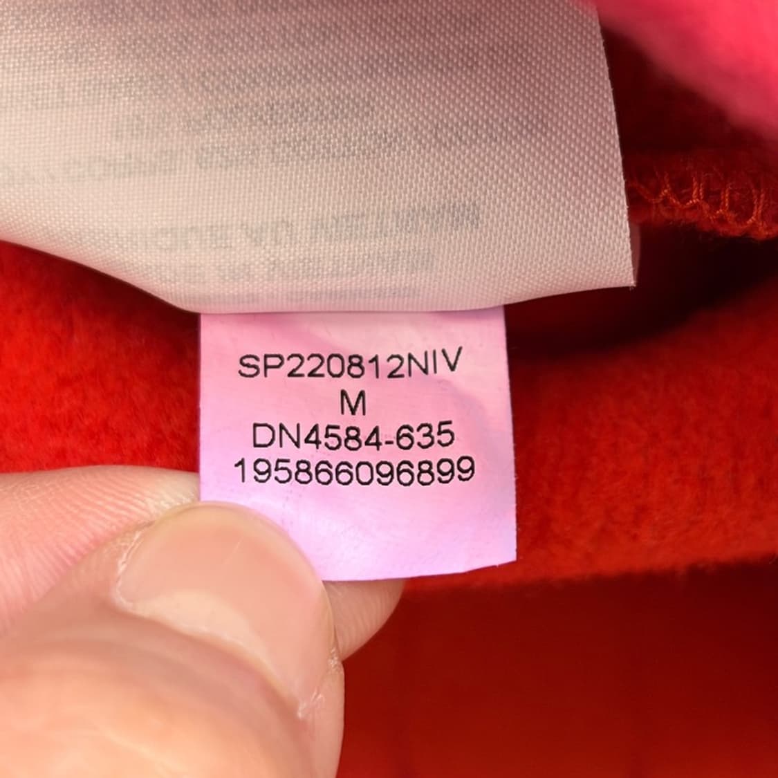 NIKE JORDAN 헤리티지 플리스 프린트 와이드 팬츠 M 상품이미지6