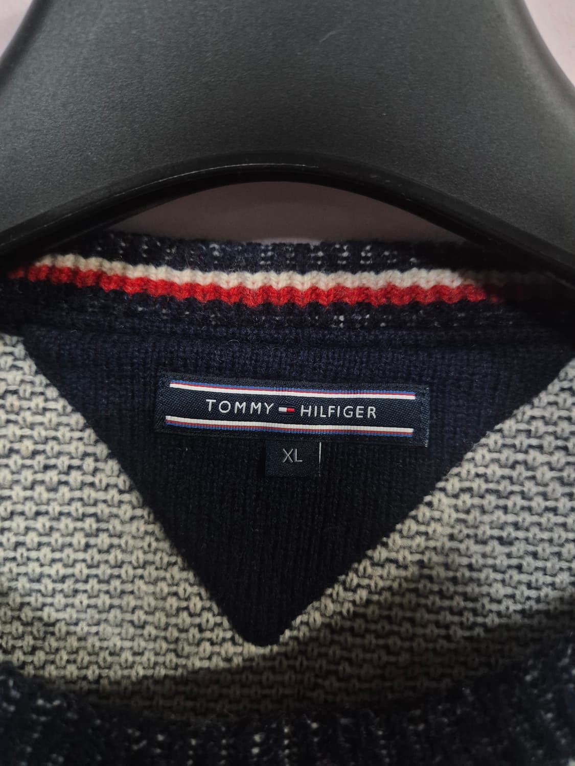 타미힐피거 스트라이프 니트 XL 상품이미지6