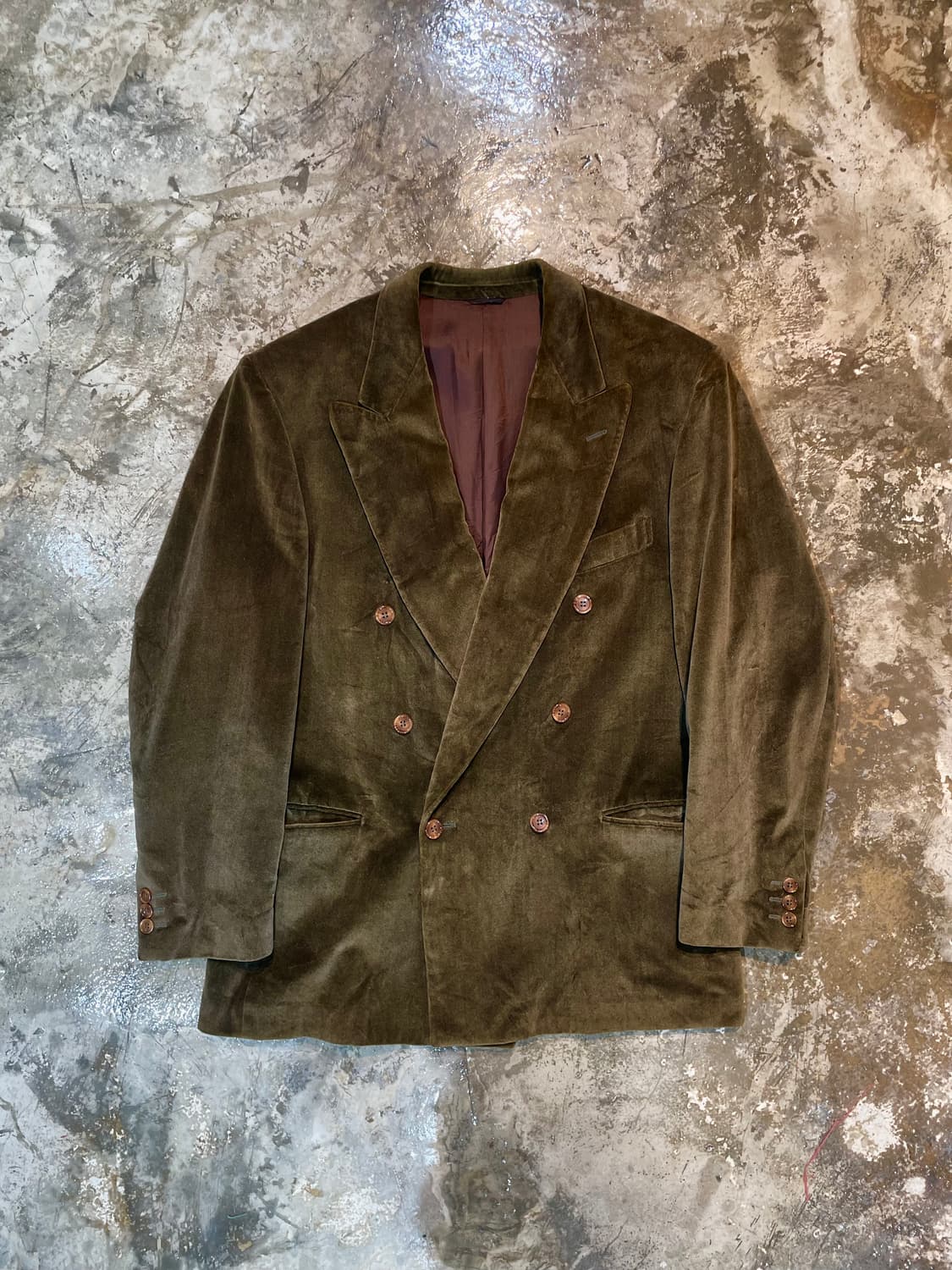 made in italyDouble Breasted Velvet Blaz 상품이미지1