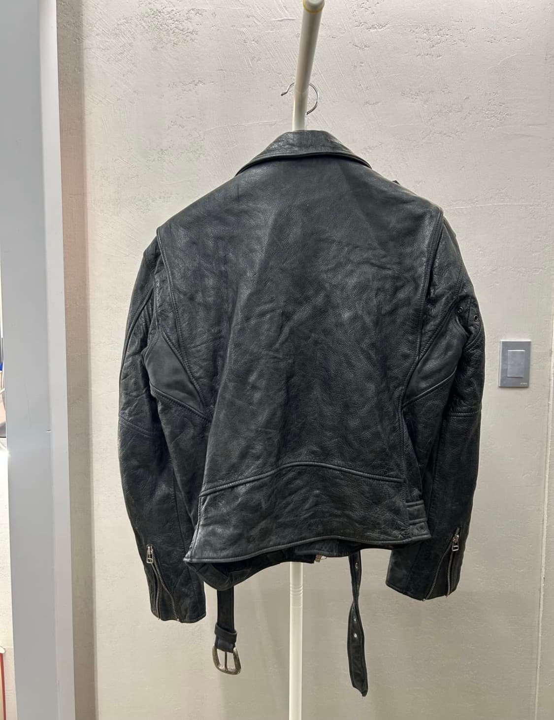 안전지대 소가죽 자켓 상품이미지2