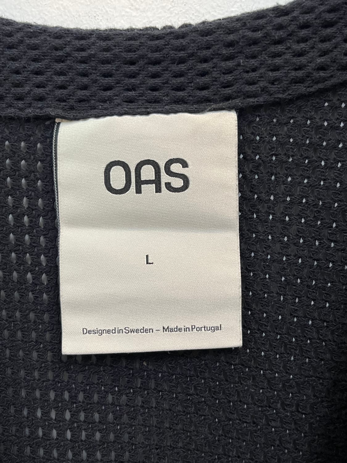 OAS 블랙 네로 네트 가디건 & 아요라 네트 팬츠 셋업 L 상품이미지3