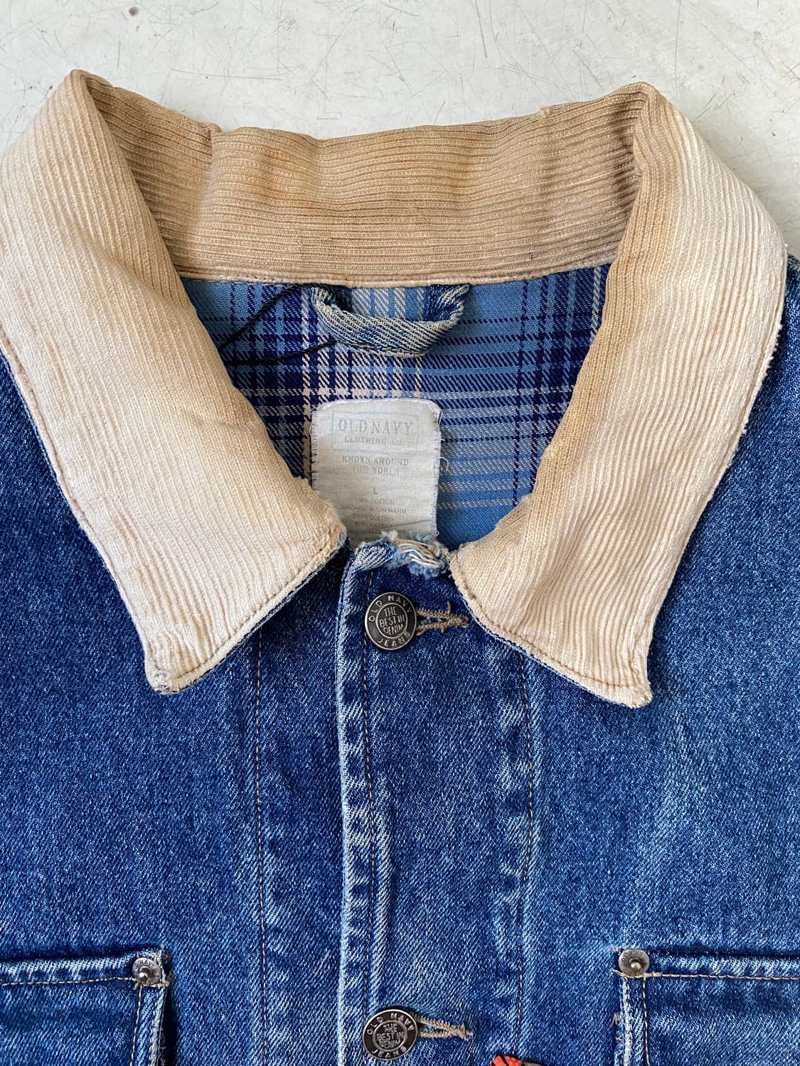 올드네이비 데님자켓 (Man 3XL) AB1824 상품이미지6