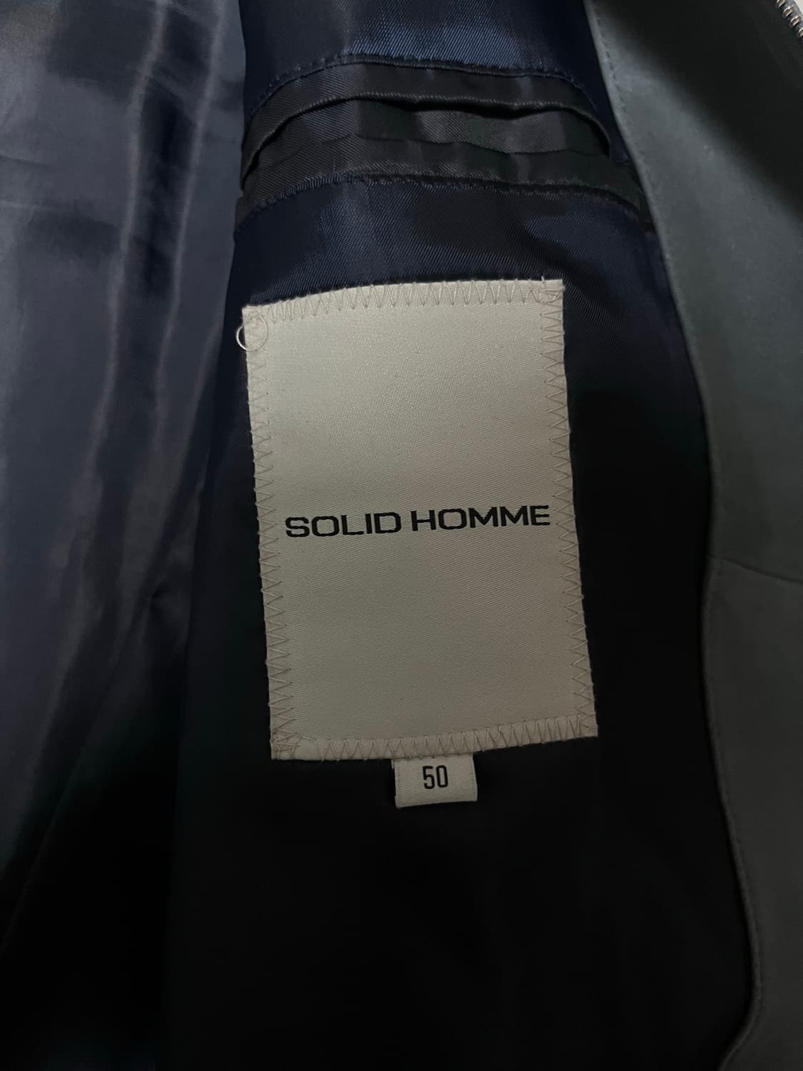 솔리드옴므 램스킨 스웨이드 자켓 상품이미지3