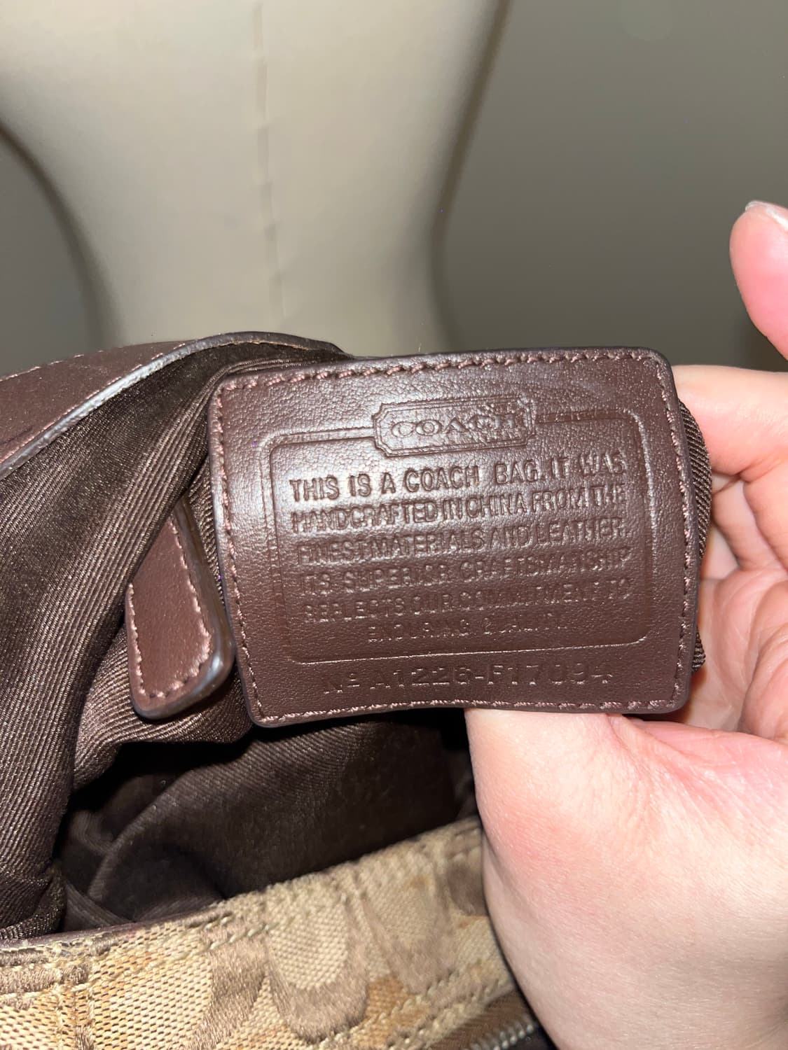 📦Coach basic vintage shoulder bag 상품이미지10