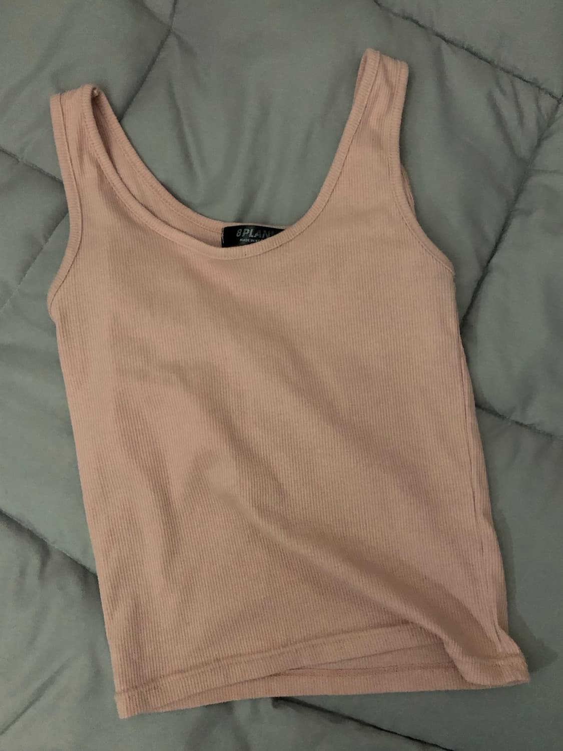 기본 슬리브리스 나시 핑크 상품이미지3