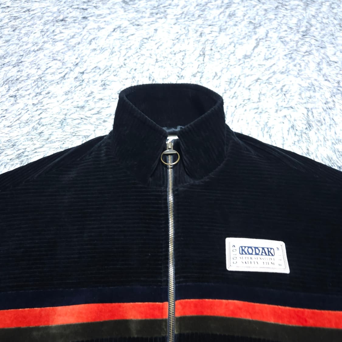 코닥) S 여자 코듀로이 밸벳 집업점퍼 / 왕눈이샵 상품이미지3