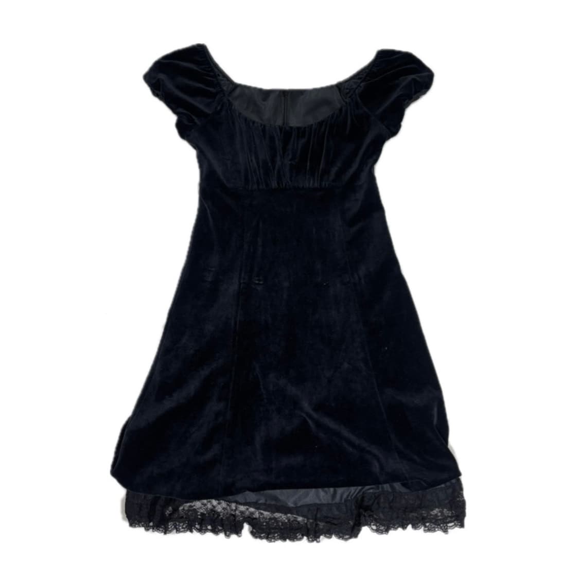 빈티지 l'est rose 벨벳 고스 원피스 상품이미지1