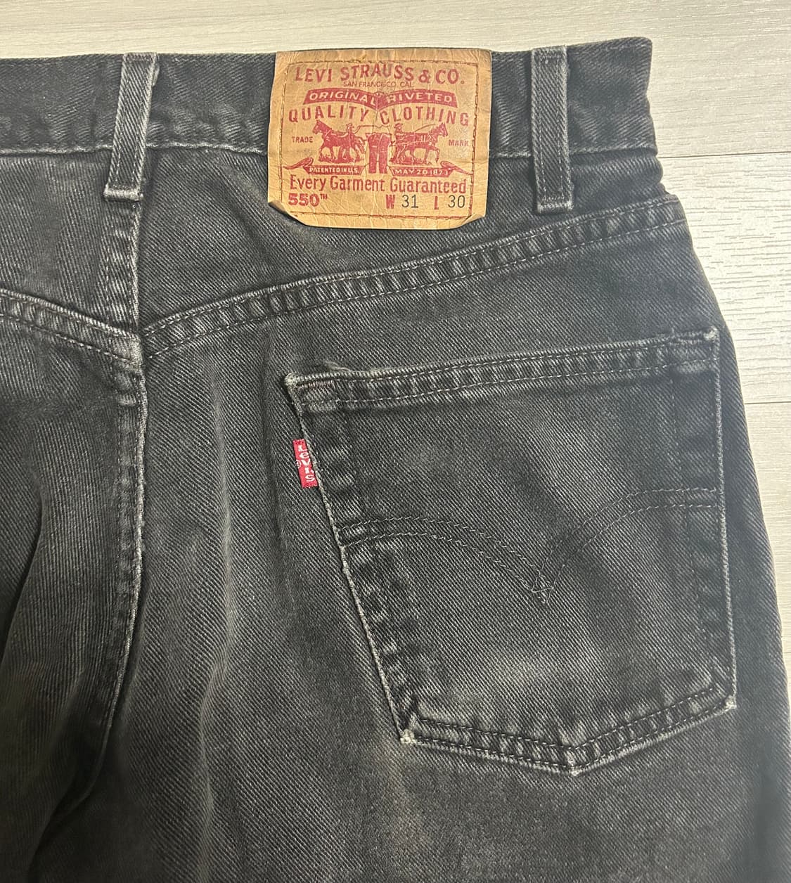 리바이스 550 블랙 상품이미지3
