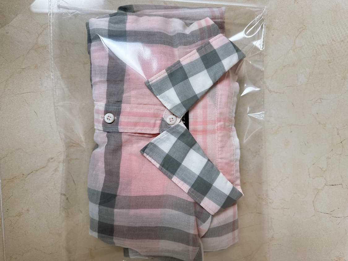 빈폴레이디스 핑크 빅체크 기본 셔츠(100)   상품이미지9