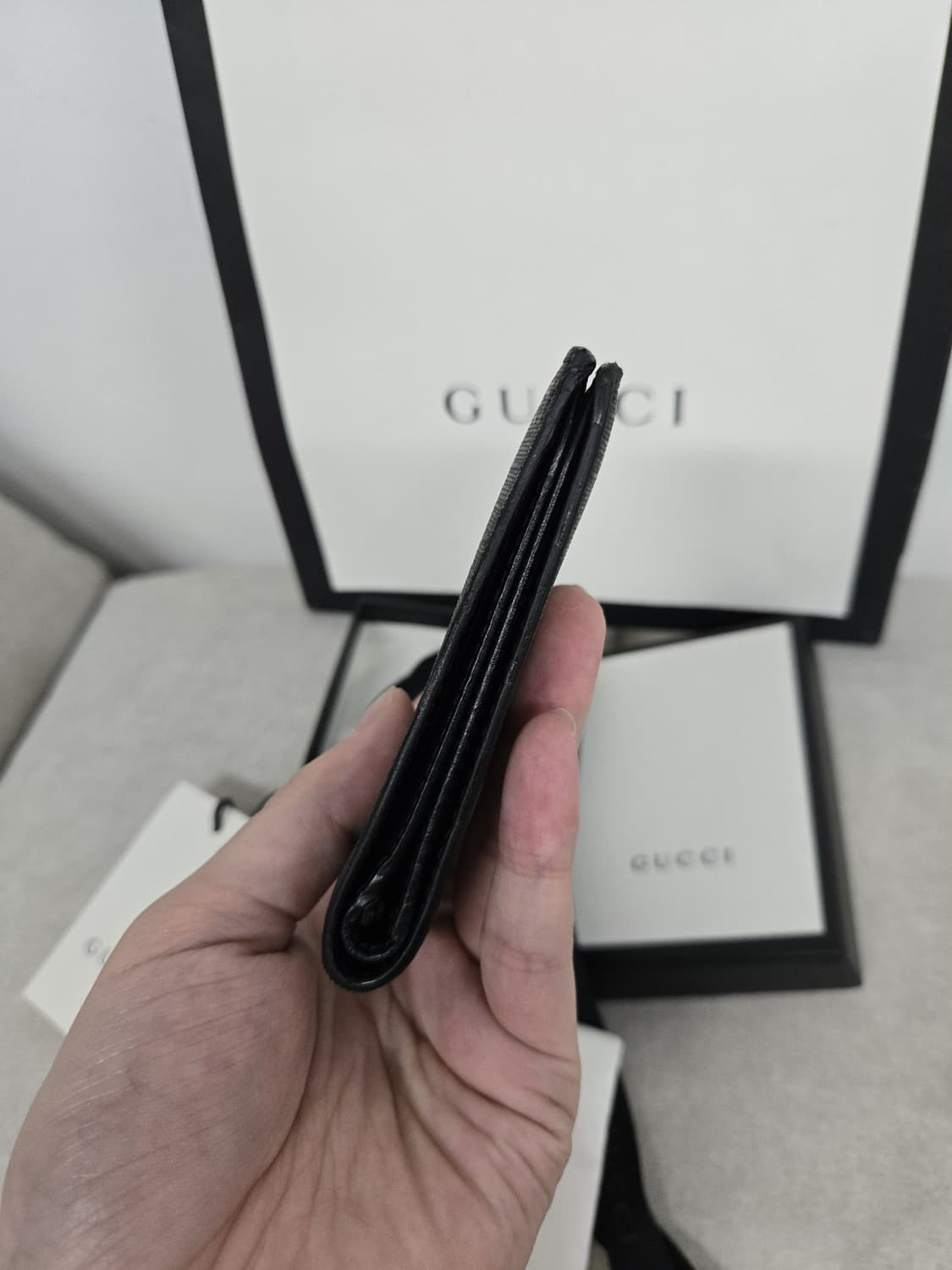 [보증서 정품]구찌 점핑 타이거 반지갑 상품이미지3