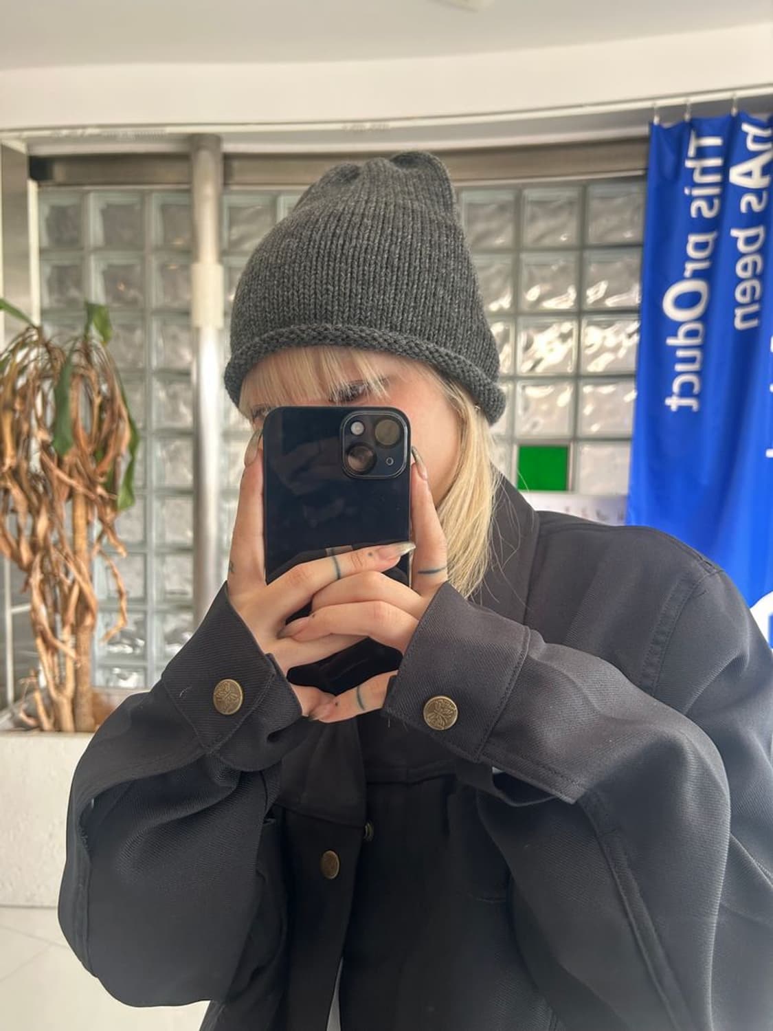 ROLL UP WOOL KNIT CAP 롤 업 울 니트 모자 상품이미지1