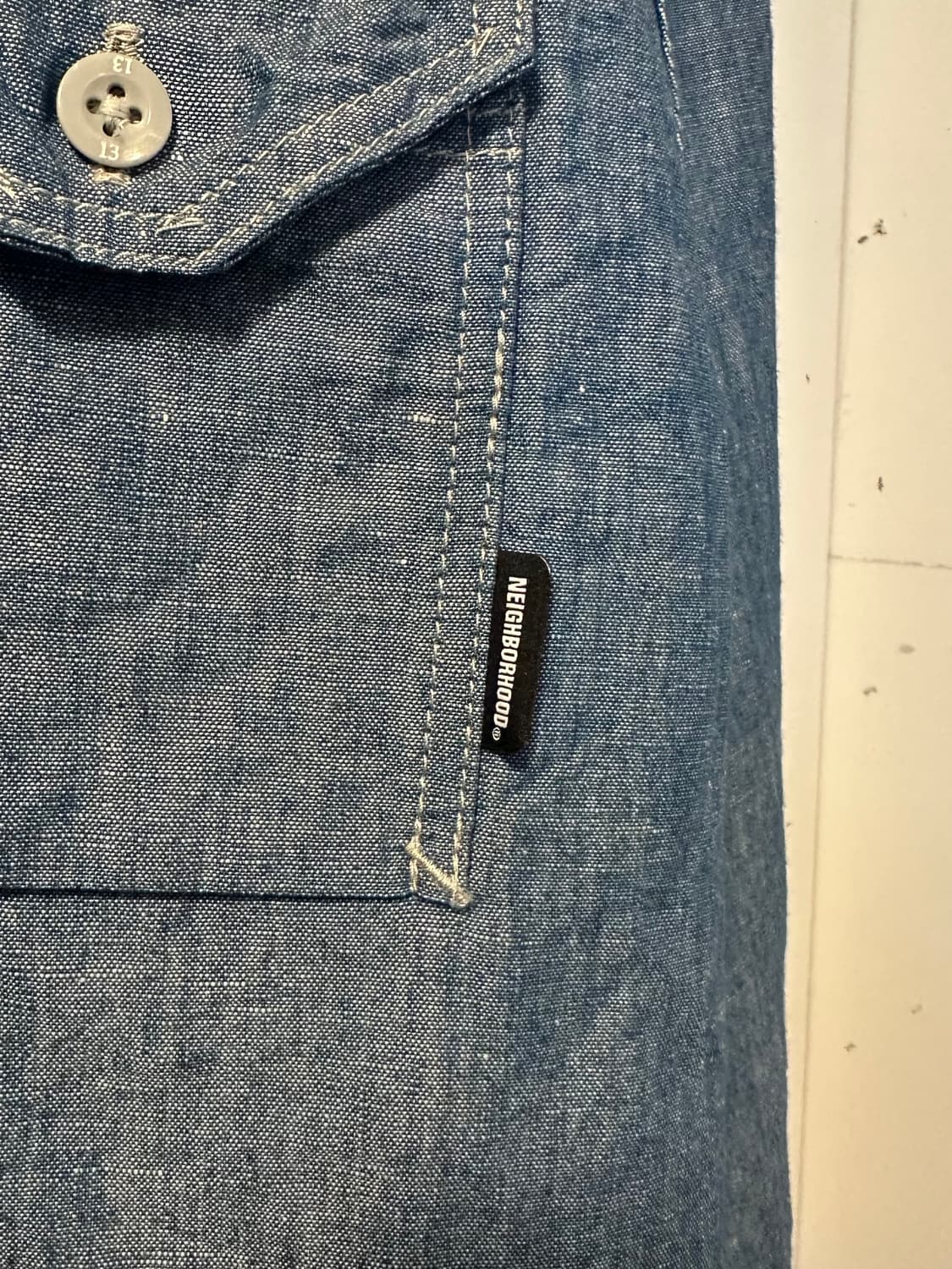  Neighborhood Chambray CL-Shirt 상품이미지5