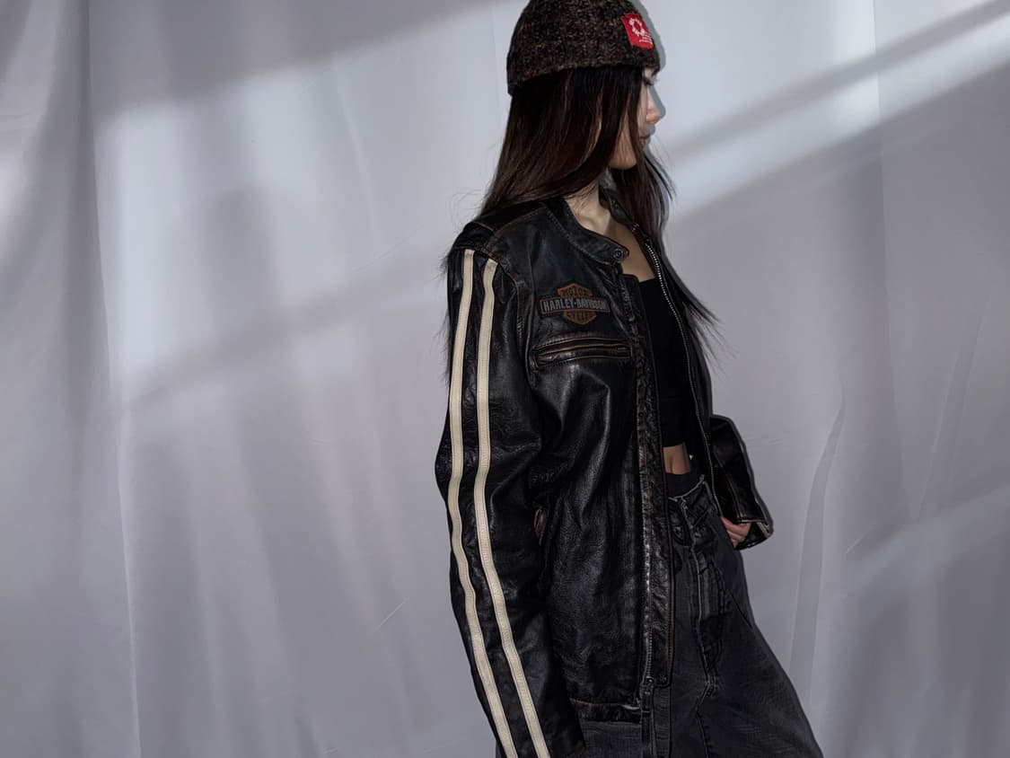 할리데이비슨 레더 라이더자켓 상품이미지1