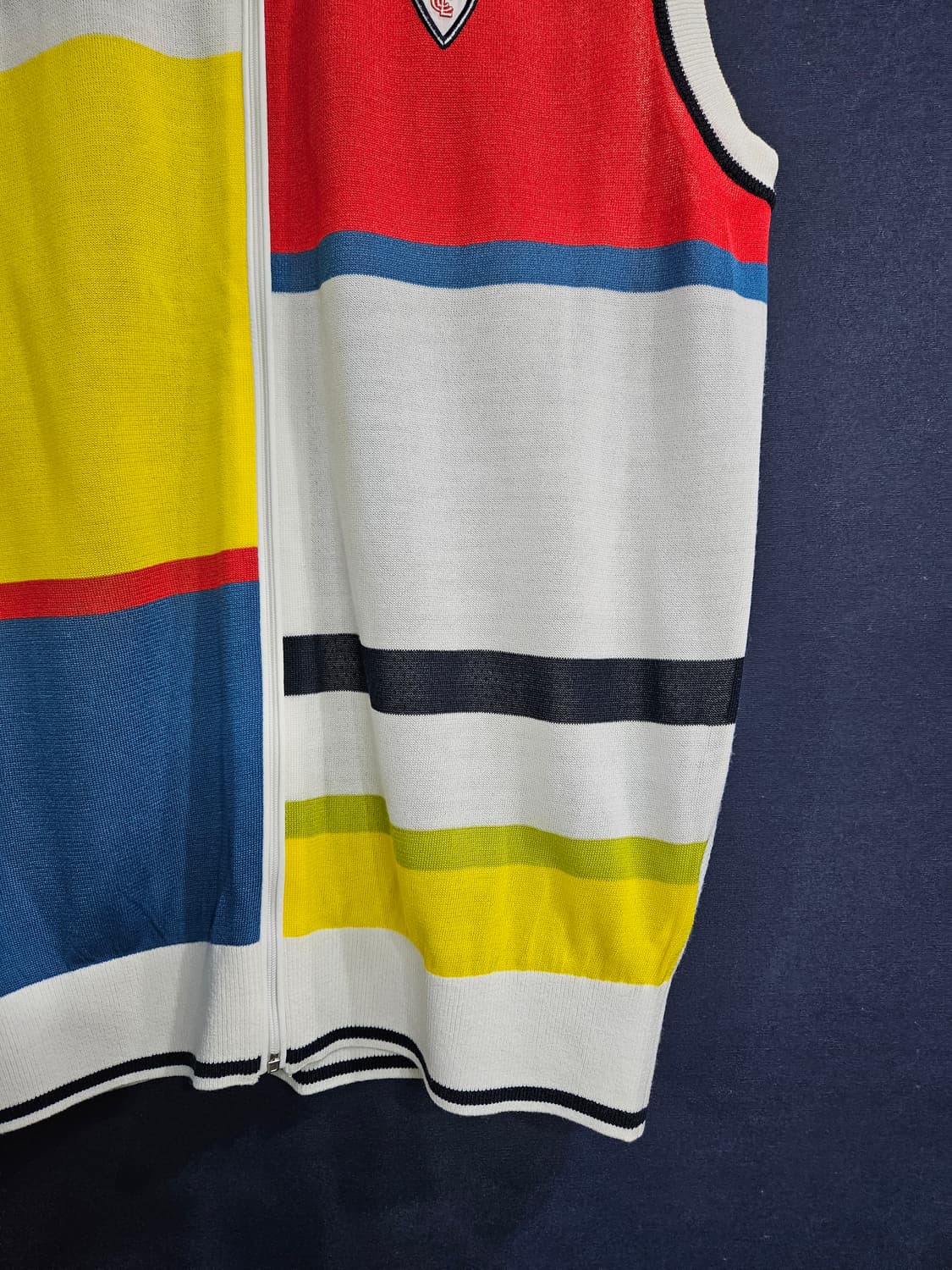 루이까스텔 패턴 배색 남성 95 골프 베스트  상품이미지5