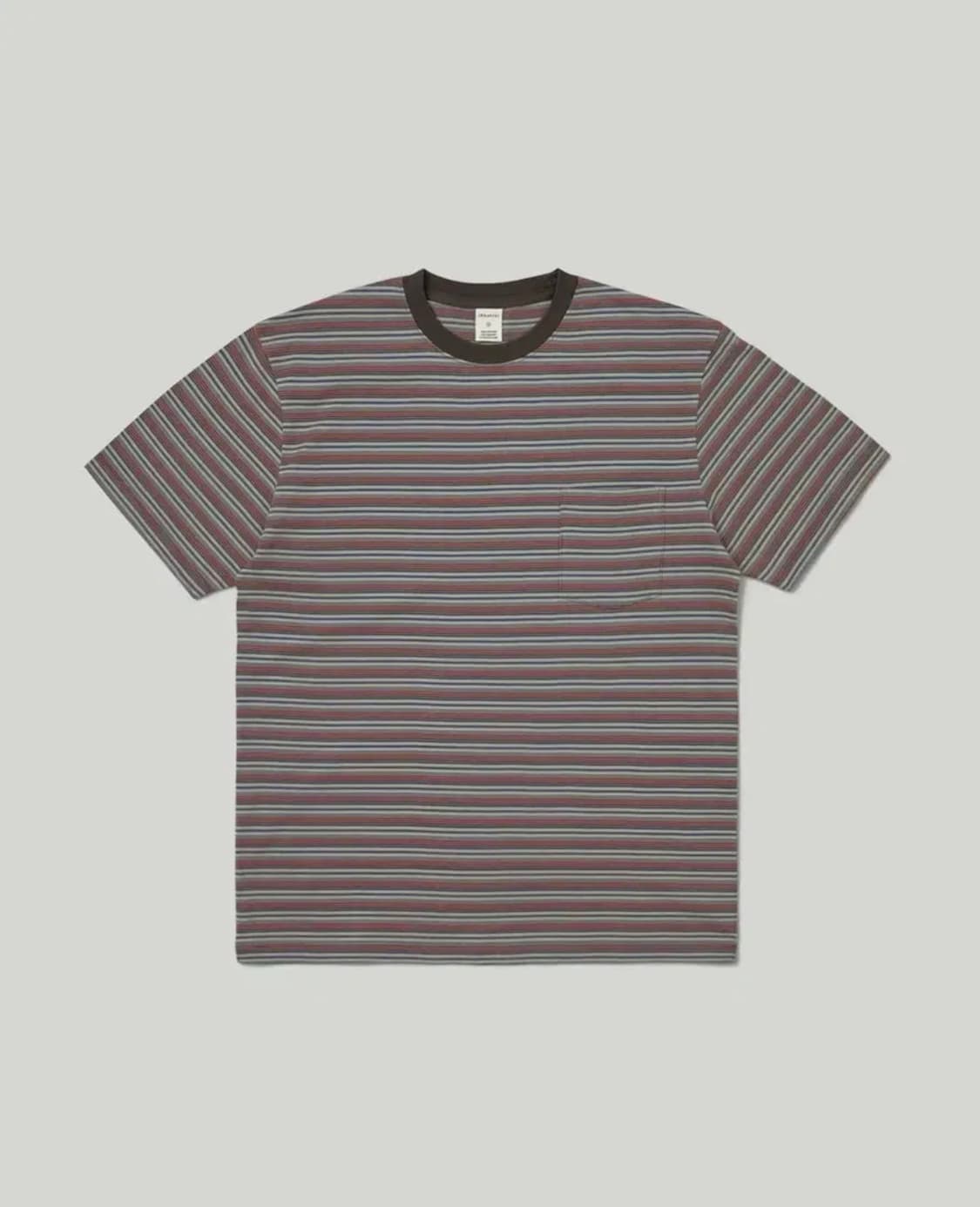 Khakis 카키스 멀티스트라이프 보더 반팔티 3사이즈 상품이미지1