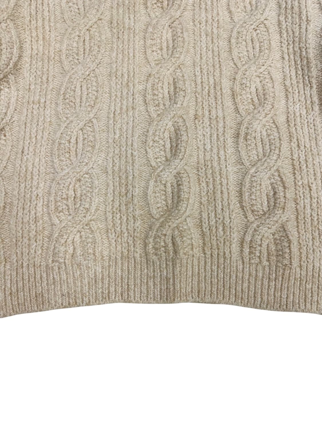 타미힐피거 꽈배기 니트 아이보리 (XL) 상품이미지4