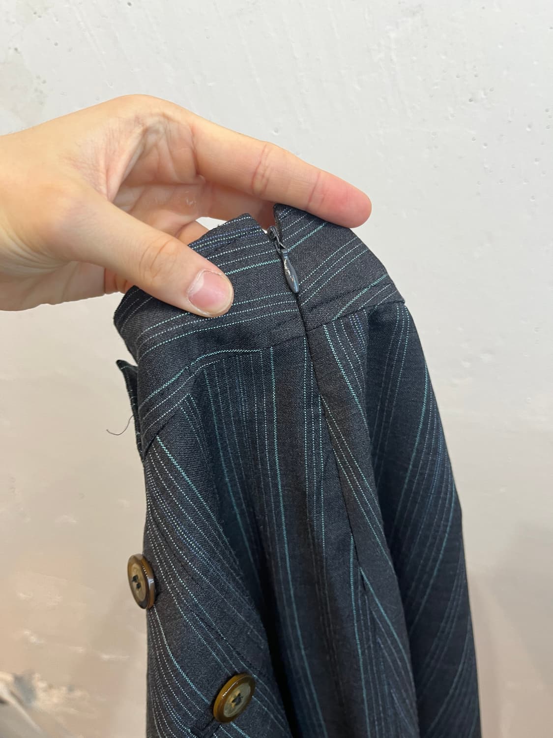 페레가모 울 스커트 치마 Made in ITALY 상품이미지4