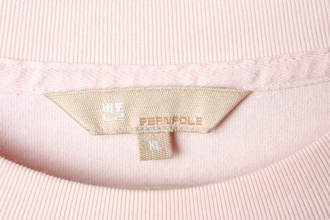 (XL-3XL) 빈폴 반팔 티셔츠 빅사이즈 핑크 올드스쿨-H31330 상품이미지7