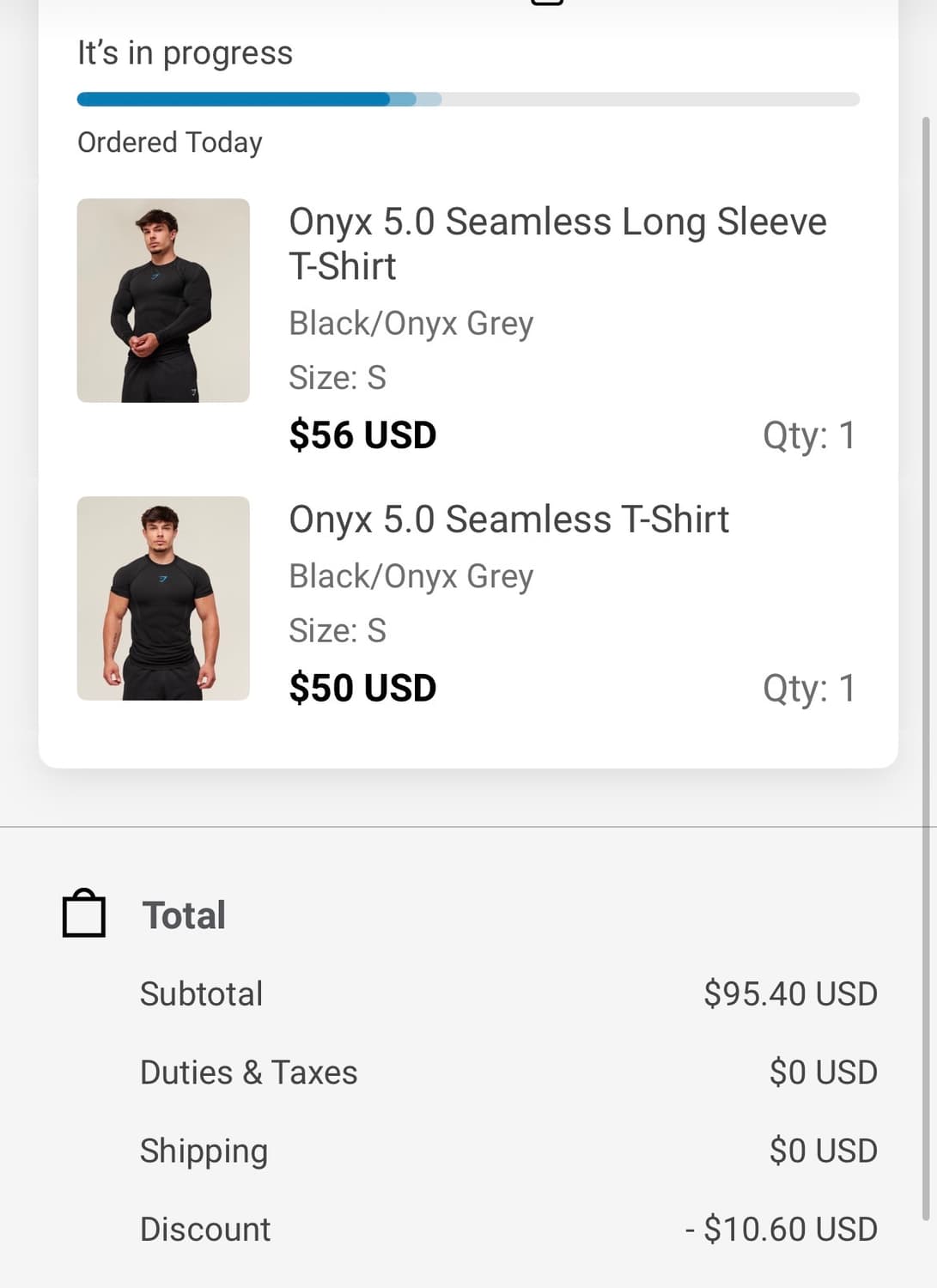 짐샤크 오닉스 5.0 롱슬리브 블랙/오닉스 그레이 상품이미지2